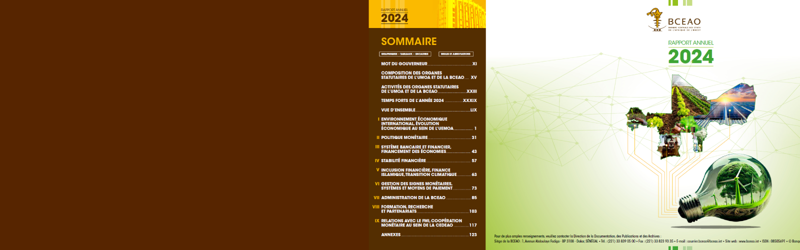 Rapport annuel de la BCEAO - 2024
